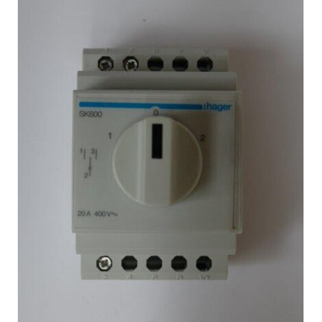 Inv unipolaire 1 contact NO NF - COMMANDE SIGNAL HAGER SK600