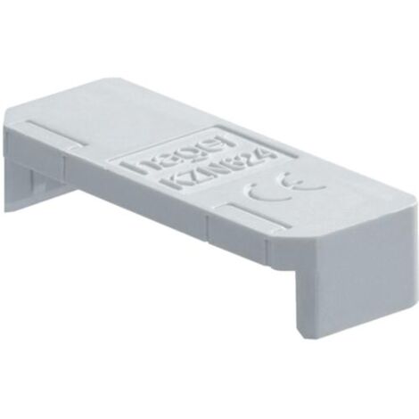 Bouchon latéral pour barre de pontage 3P+N HAGER KZN624 (1/2)