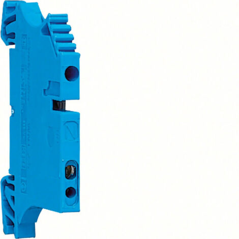 Borne de passage-neutre 2.5mm² 800V/24A connection à vis HAGER KXA02NH