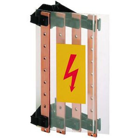 Support pour jeu de barres étagé latéral quadro 250A pour barre 20x5mm HAGER UC830