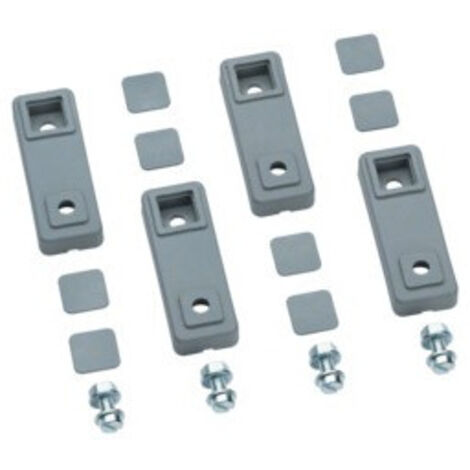 Pattes de fixation murale univers livrées avec vis de fixation M6x12 synthétique HAGER FL863Z (1/5)