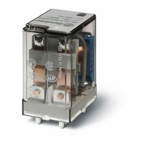 Relais de puissance CI 2RT 12A 48V AC FINDER 564280480000 (1/2)