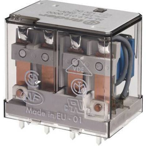 Finder 56.44.9.048.0000 Relais pour circuits imprimés 48 V/DC 12 A 4 inverseurs (RT) 1 pc(s) Y523373 (1/2)