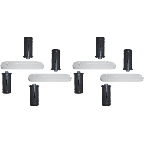 Kit adaptation pied et renvoi Ø40 mm coffret MICHAUD N745 (1/5)