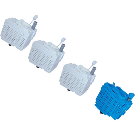 Michaud – Module de branchement protégé TRI 60A – Triphasé avec 3 bases coupe-circuit – Indice de protection IPXX – Coffret électrique nu - RBP 60 A