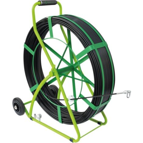 Greenlee – Tire fils d'électricien en fibre de verre 60cm – Diamètre max 4.5mm – Aiguille pour câblage dans espaces confinés (1/2)