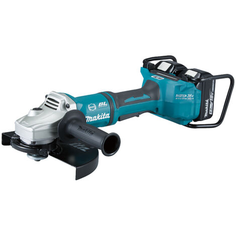 Makita – Broyeur 36V 5Ah – DGA901T2U2 – Disque 230mm – Moteur BL avec technologie XPT – Protection anti-poussière – Frein automatique - 18Vx2 (1/5)