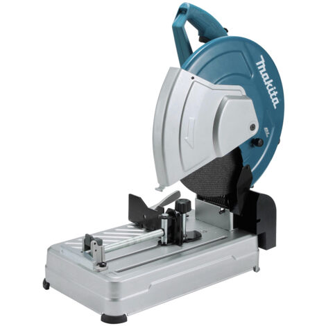 Makita – Tronçonneuse à métaux 355mm avec 2 batteries 18V BL1850 – Chargeur DC18RD – Coupe précise pour acier – DLW140PT2