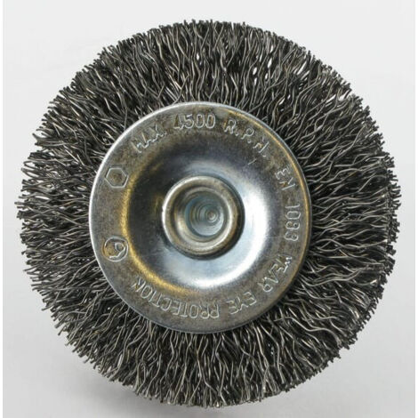 Brosse circulaire 50mm 1/4" fils ondulés 0.3 HIKOKI 751319 (1/2)