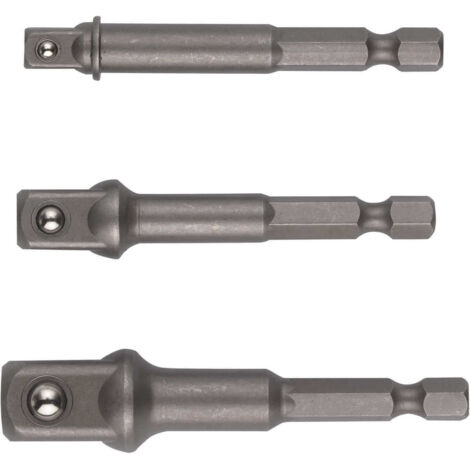 Set 3 adaptateurs 1/4 hex. 1/4 carré HIKOKI 751970 (1/4)