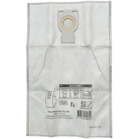 HIKOKI Pack 4 sacs synthétiques 16,5L Classe M RP250/350YDM - 750462 (1/4)