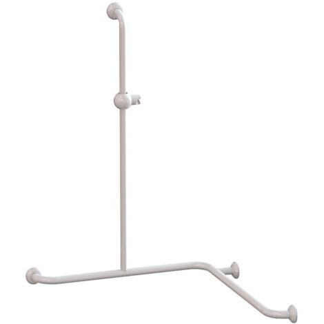 Pellet – Barre de douche angle 2 murs – Diamètre tube 30mm – Charge utile 150kg – Conforme EN 12182 – Garantie 10 ans (1/2)