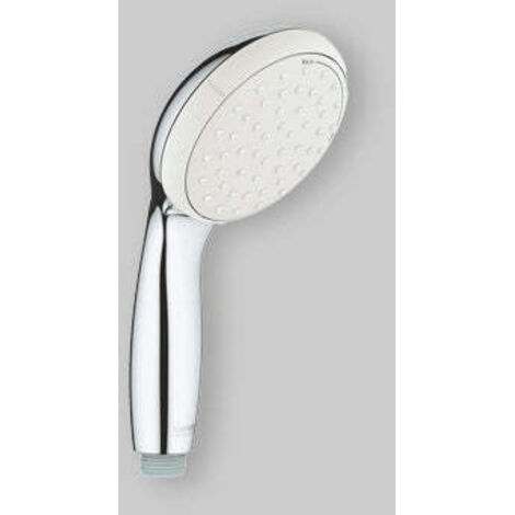 Pommeau de douche Tempesta 100 – 2 types de jet : pluie et jet – Technologie GROHE DreamSpray – Surface chromée anticalcaire SpeedClean