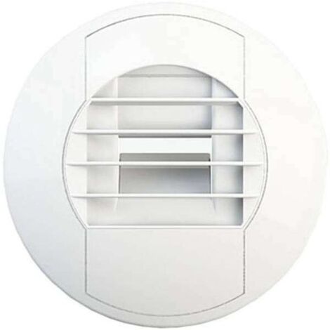 Unelvent – Bouche VMC hygro réglable 125mm 10-45 m3/h – 852816 – Commande à pile pour cuisine – Débit maximum 120 m3/h - PILE 10-45 (1/5)