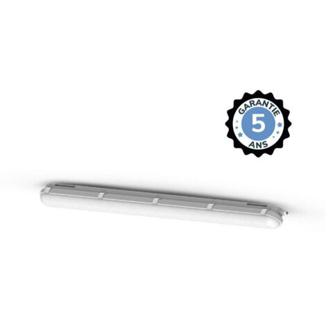 RHONE ETANCHE LED INT 1220 X 80MM 30W 4000K IP65 CAB MIL DALI 5A MIIDEX LIGHTING 100906 (1/5)