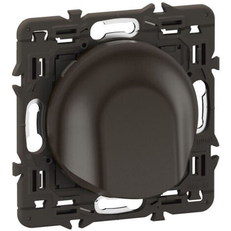 Sortie de câble Céliane avec serre-câble prémontée Noir LEGRAND CE0181 (1/3)
