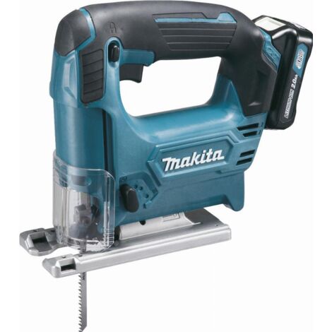 Makita – Scie sauteuse 12V avec 2 batteries 2Ah – Capacité de coupe bois 65mm – Moteur Brushless – Coffret inclus – JV101DSAJ - ION 2 AH (1/7)