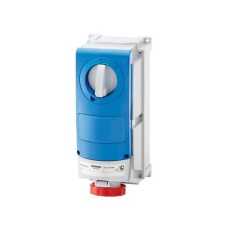 PRISE BL.IP66 A.F.3P+T 63A 400V 6H DIR GEWISS GW66531