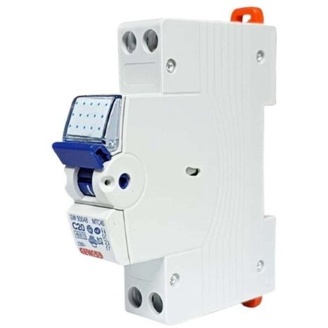 DISJON.MAGN.-THERM.COMP. 2P C20 4,5KA 1M GEWISS GW90048 (1/2)