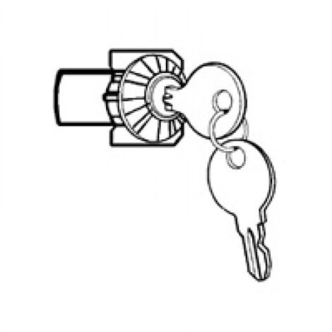 Serrure n° 50 pour porte de coffret DRIVIA 13 LEGRAND 001684
