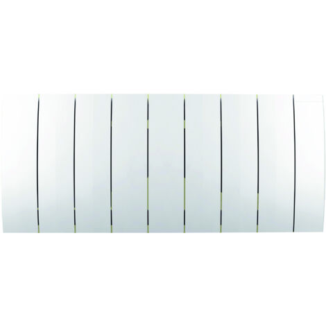 Radiateur connecté Galapagos bas 1400W blanc brillant ATLANTIC 502915 Couleur: Blanc - Sens: Bas - Puissance: 1400 W - Dimensions: 390 x 1370 x 130 mm (1/3)