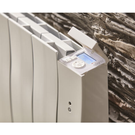 Radiateur connecté Galapagos pilotage intelligent vertical 1800W blanc brillant ATLANTIC 501320 Couleur: Blanc - Sens: Vertical - Puissance: 1500 W - Dimensions: 1590 x 460 x 123 mm (1/5)