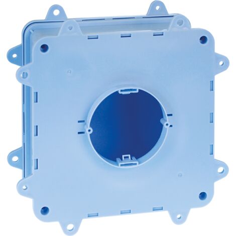Eur Ohm – Boîte de dérivation gros volume 173x173x73mm – Ouverture Ø75mm pour câblage électrique – Modèle DUOBOX