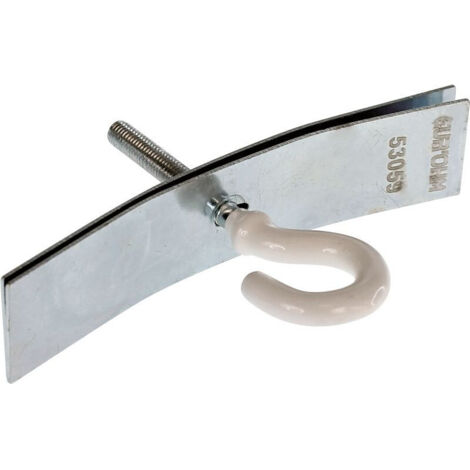 Eur Ohm – Accessoire métallique de fixation pour luminaire 95mm – Installation simple avec piton renforcé – Fixation durable et sécurisée