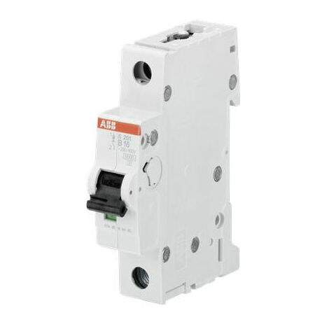 ABB 2 CDS251001R0635 SYSTÈME PRO M COMPACT DISJONCTEUR MINIATURE, PÔLE UNIQUE, TYPE B, 63 A COURANT NOMINAL, 88 MM H X 17,5 MM W