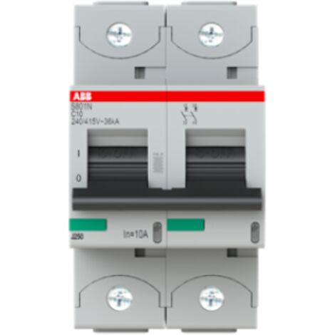 Disjoncteur abb 36ka 10a 2p - s120440 (1/3)