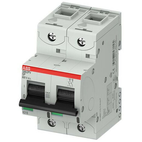 Disjoncteur Photovoltaique S802PV-SP32 - 5 KA 2CCF019602R0001 ABB G147129 (1/2)