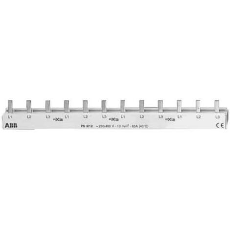 Peigne 3P 12modules 16mm² 2CDL230001R1612 ABB 359841