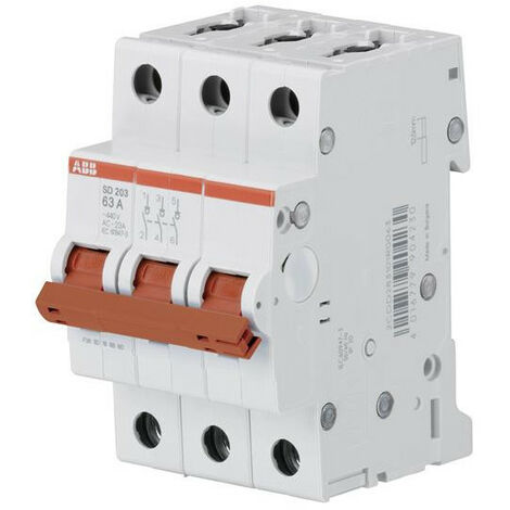 Interrupteur (Sd200) 3 pôles 40A 2CDD283101R0040 ABB 363004 (1/2)