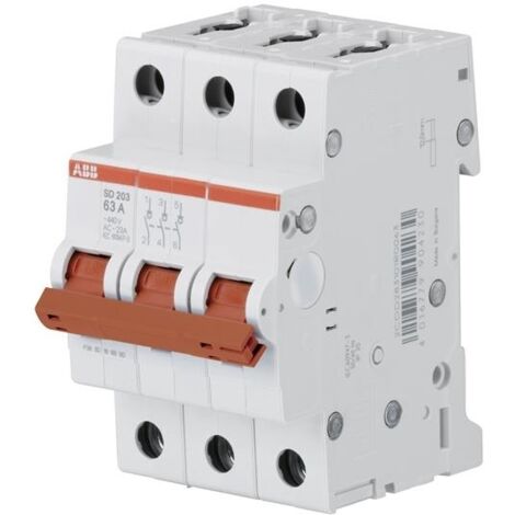 Interrupteur (Sd200) 3 pôles 63A 2CDD283101R0063 ABB 363006 (1/3)