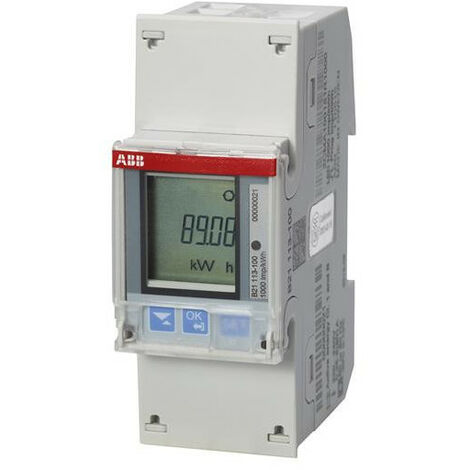 ABB STOTZ S & J COMPTEUR B21 113-100 M BUS DE L'ÉLECTRICITÉ COMPTEUR 7392696001519 2CMA100151R1000 (1/4)