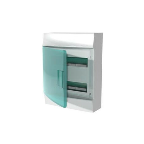 Coffret Saillie Mistral 41W 650° Porte transparente-2X12M 1SPE007717F0520 ABB F711944 (1/4)