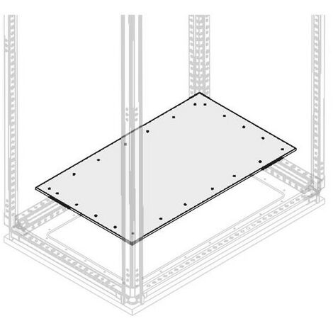 Plaque Passe-Cable pleine IP65 L 1000mm P 700mm (x1) 1STQ007685A0000 ABB PFCF1070 (1/2)