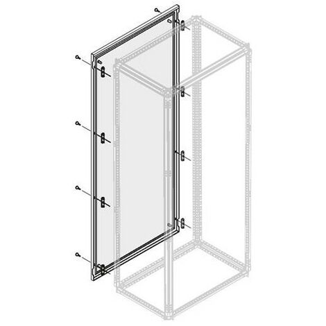 Habillage de fond IP65 H 2000mm L/P 300mm (x1) 1STQ007589A0000 ABB PPEB2036 (1/2)