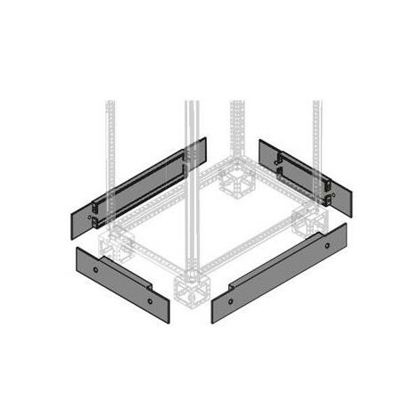 Habillage de Socle Avant/Arriere/Cote H 100mm L/P 300mm (x2) 1STQ007050A0000 ABB PPFM1030 (1/2)