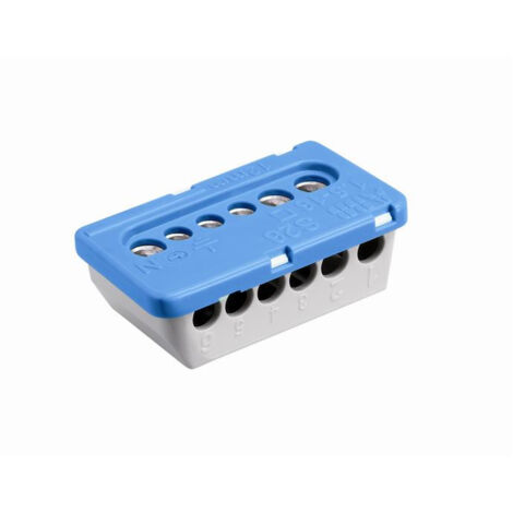 Bornier de raccordement ABB MISTRAL65, 6 pôles , A visser, 6 mm², 16 mm², 100A ( Prix pour 1 ) (1/5)