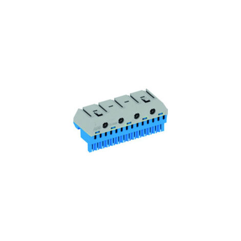 Bornier neutre Mistral-11X4mm²+3X25mm²-Rapide et à vis 1SPE007715F9704 ABB 799204