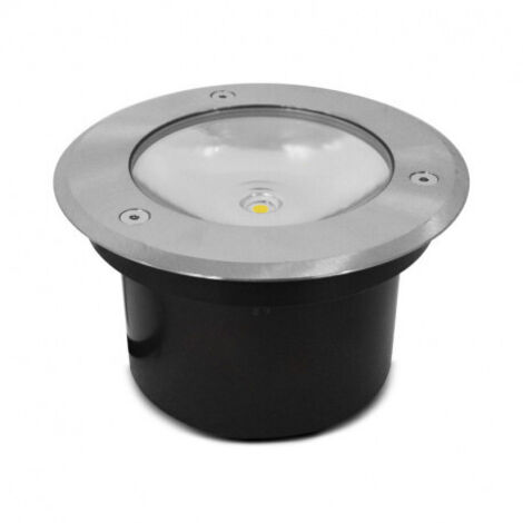 ETNA VINTAGE SPOT LED ENCASTRABLE SOL 3W 4000K IP67 ROND INOX 316L MIIDEX VISION-EL 707010