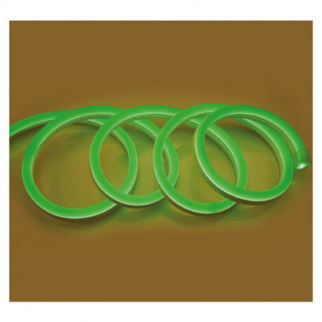 BOBINE NEON FLEX LED 3M 8W/M IP65 18 X 11MM VERT + ALIM MIIDEX VISION-EL 7498181 (1/3)