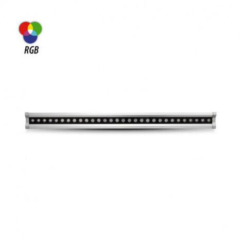 Wall Washer LED Controleur DMX 36W (320W) 15° Orientable 160° Etanche IP65 IK07 965mm - RGB (1/5)