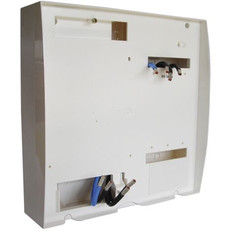 Michaud – Panneau 330x330 pour compteur TRI – Disjoncteur tripolaire 16A – Courbe C – Conformité HN 62-S-80 – Câblettes de liaison incluses