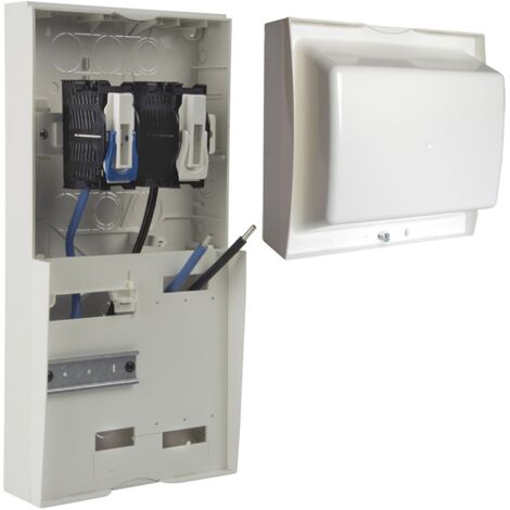 Michaud – Panneau électrique 250x500mm – Coupe-circuit à fusibles AD T00 – Compatible compteur LINKY monophasé – Conformité HN 62- S-80