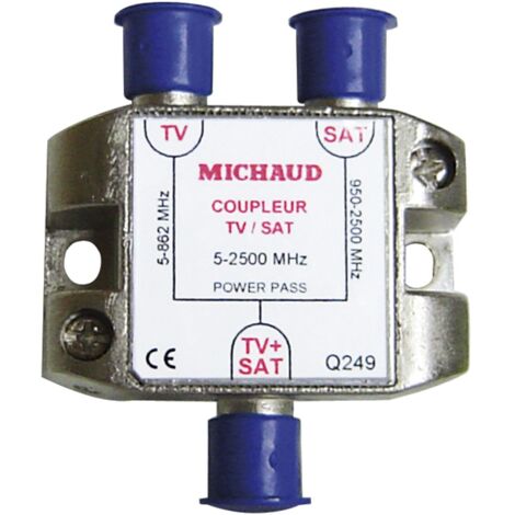 Coupleur intérieur TV/Satellite MICHAUD Q249 (1/4)