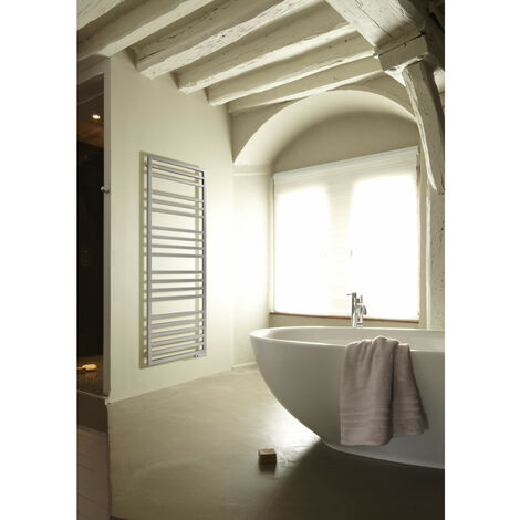 Sèche-serviettes électrique à fluide Acova KADRANE SPA ELECTRIQUE sans régulation (Couleur voir nuancier Acova - 750 W - 182,7 x 55 x 3 cm - Sans régulation)