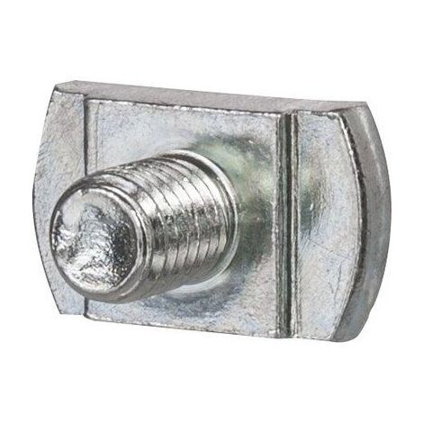 Vis coulissante HB seule Acier zingué Pour rail M8 x 15 mm FLAMCO 70402 (1/2)