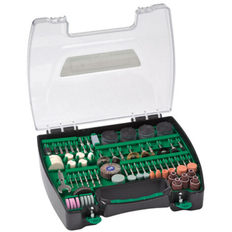 Hikoki – Coffret d'accessoires pour meuleuses droites 200 pièces – 753948 – Outils pour découpe, meulage et polissage – Embout 3.2 mm - GP10DL
